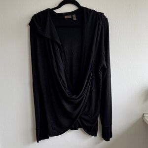 Zella Black Cowl Neck Sweater